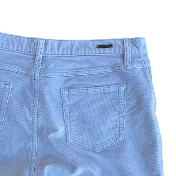 Carve Designs Oahu Corduroy Bermuda Mid Rise Raw Hem Loose Fit Cut-Off Shorts-6 - Picture 5 of 8